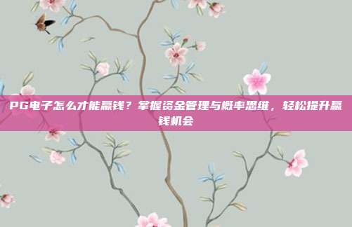 PG电子怎么才能赢钱？掌握资金管理与概率思维，轻松提升赢钱机会